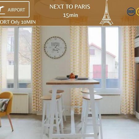 Choisy Parmentier-8 Min Paris- Airport Orly Apartment Luaran gambar