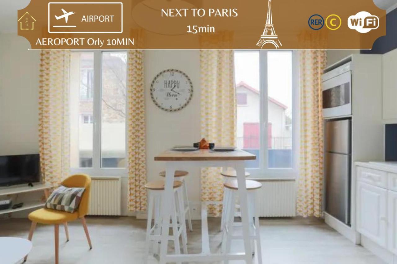 Choisy Parmentier-8 Min Paris- Airport Orly Apartment Luaran gambar